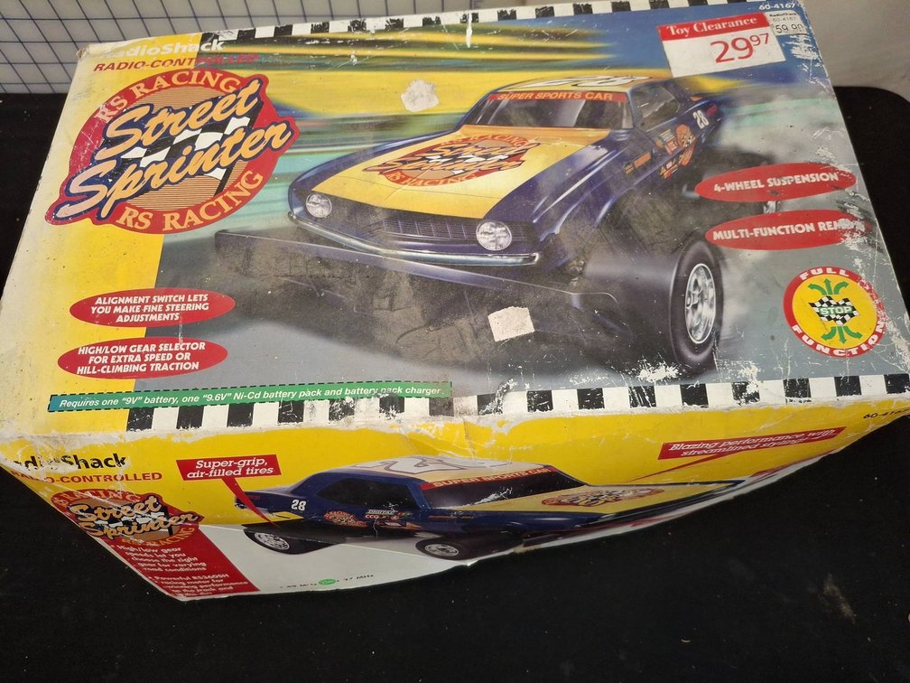 RadioShack Street Sprinter RC Car in Box