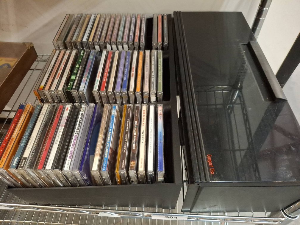 Music CDs & CD Holder