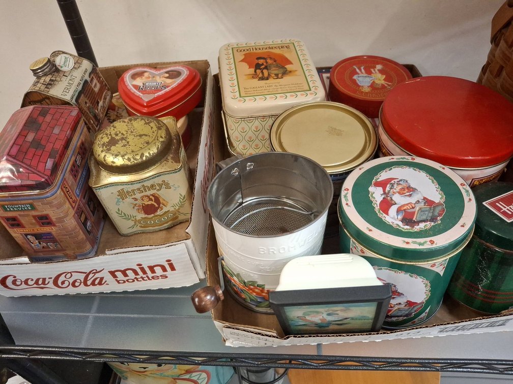 Decorative and Collectible Tin Boxes