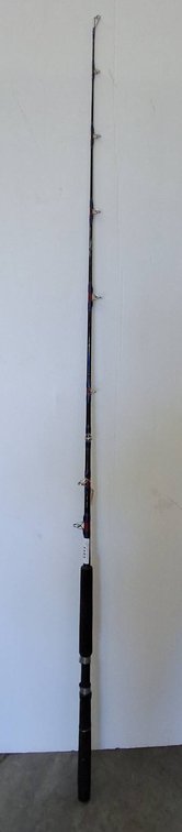 6.5' Graphite Fishing Rod Red and Blue Wrap