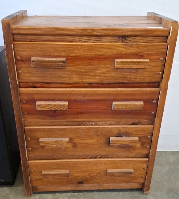 Wooden Chest of Drawers 30x17x39 Inches