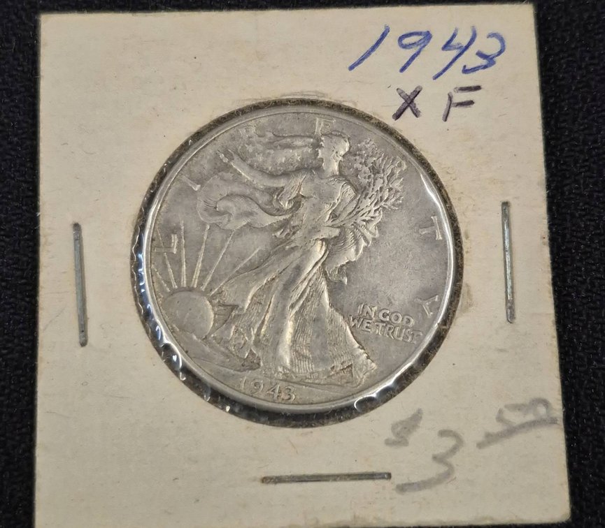 1943 Walking Liberty Half Dollar Coin