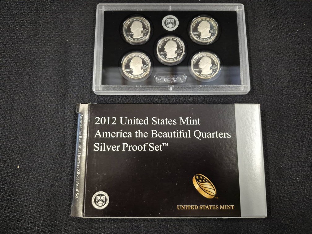2012 US Mint America Beautiful Silver Proof Set