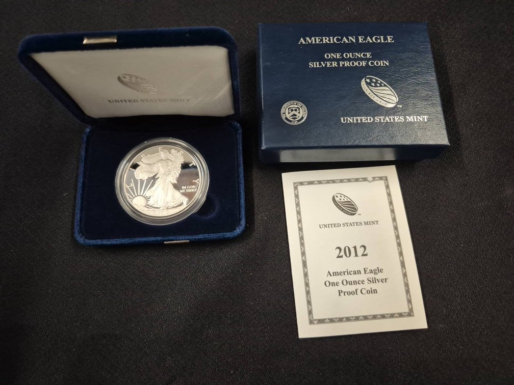 2012 American Eagle 1oz Silver Proof Coin