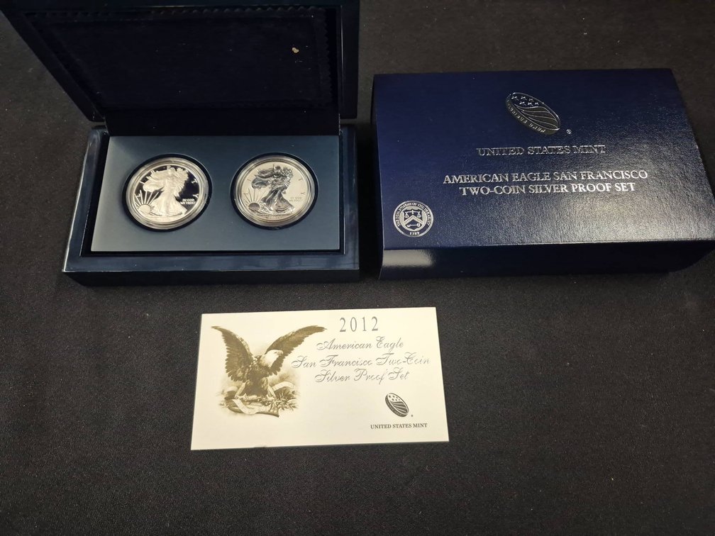 2012 American Eagle Two-Coin Silver Proof Set