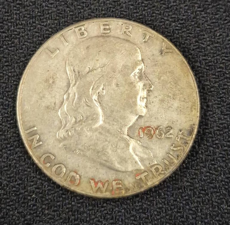 1962-D Franklin Half Dollar