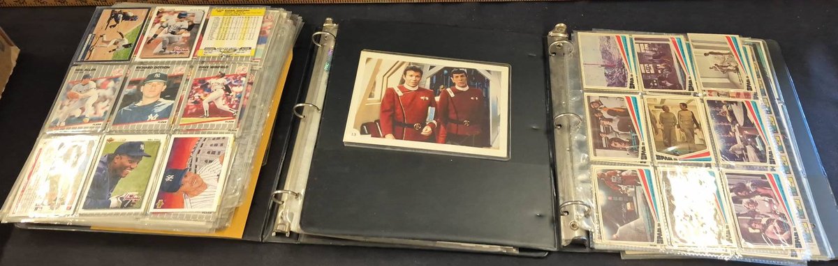 Trading Card Binders, Star Trek, Sports