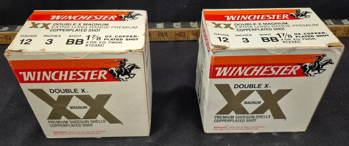 Winchester Double X 12GA 3" BB Shot, 49 Rounds