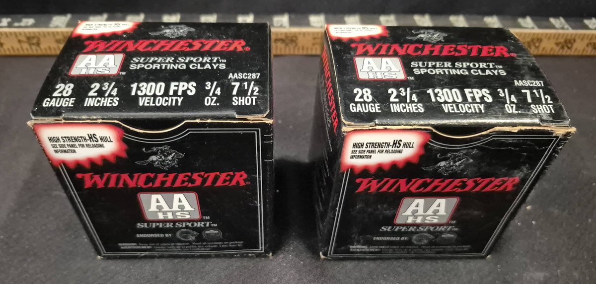 Winchester AA 28 Gauge 2-3/4" 7.5 Shot 50ct
