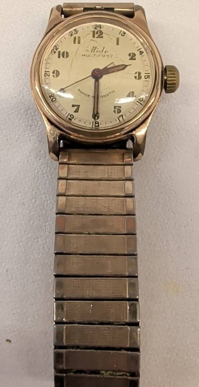 1950s Mido Multifort Superautomatic Watch
