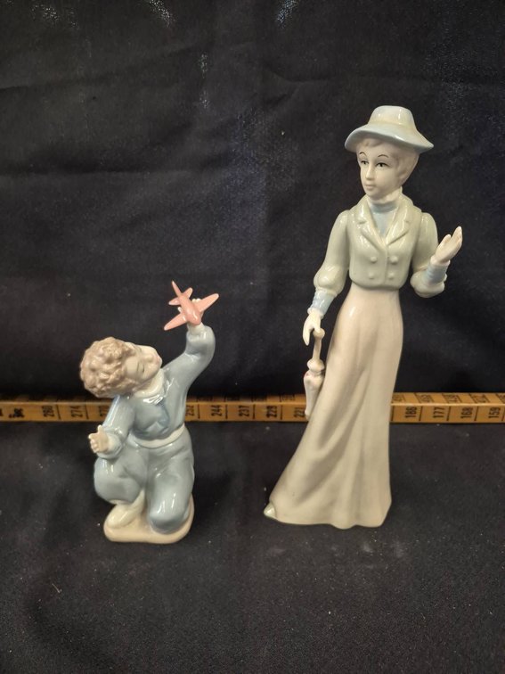 NAC and Espada Navarro Porcelain Figurines