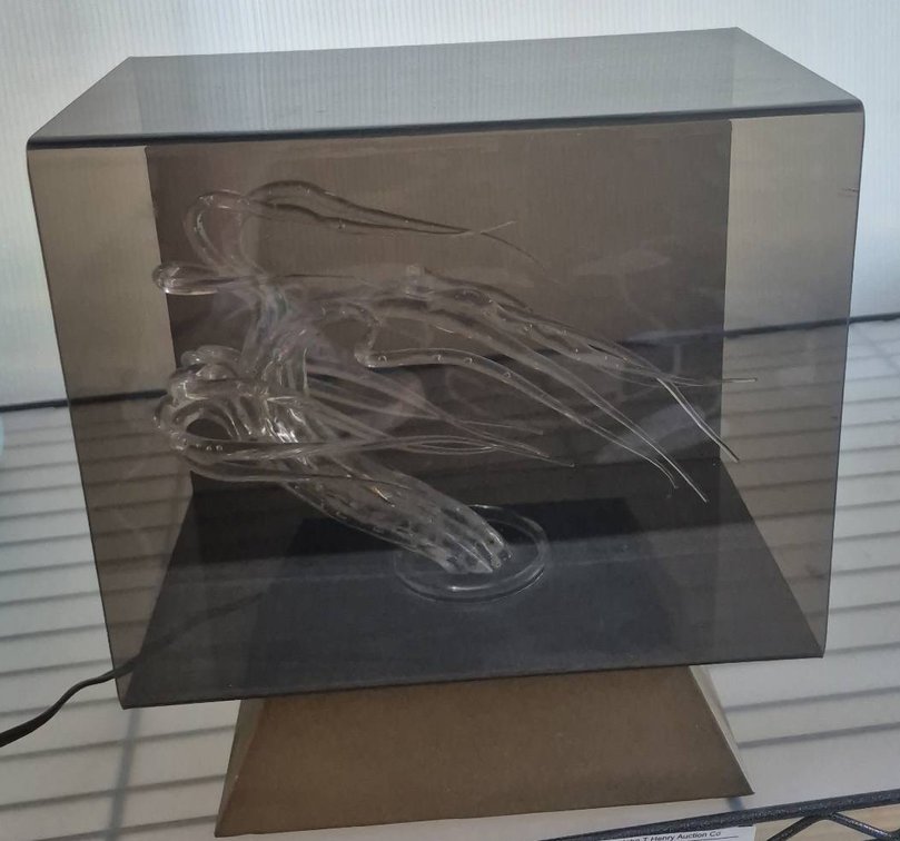 Acrylic Sculpture in Tinted Display Box 12x7