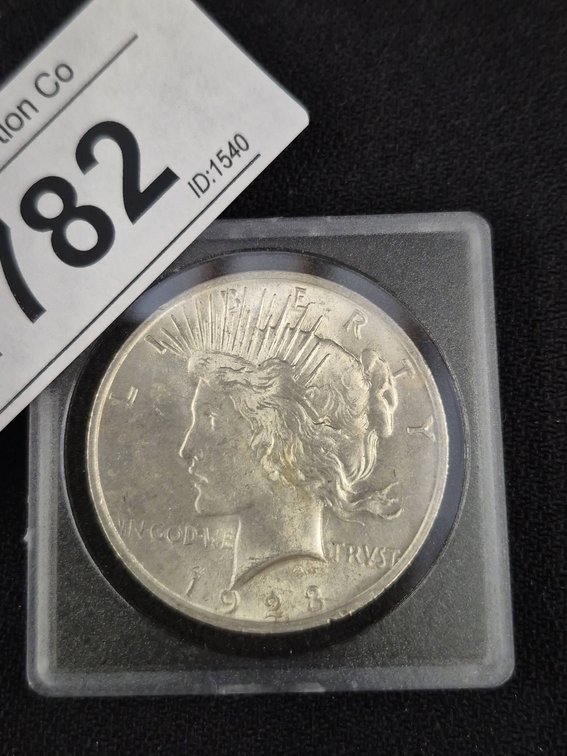 1923 Peace Silver Dollar US Coin