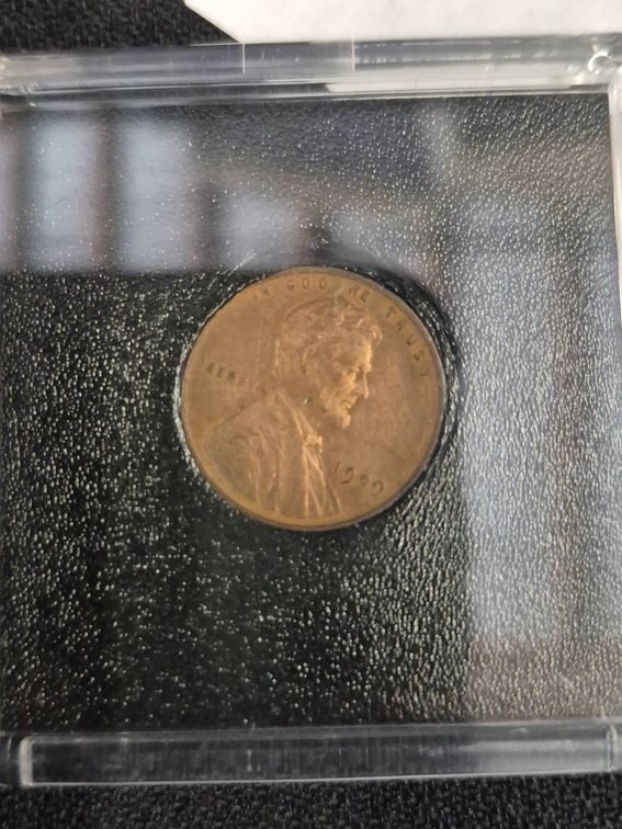 1909 VDB Lincoln Wheat Cent One Cent Coin
