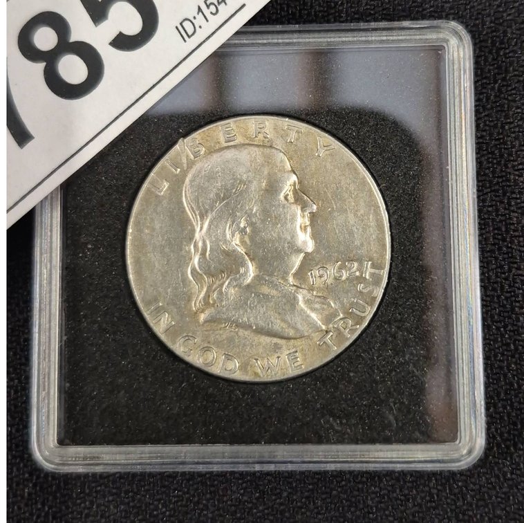 1962 Franklin Half Dollar, Philadelphia Mint