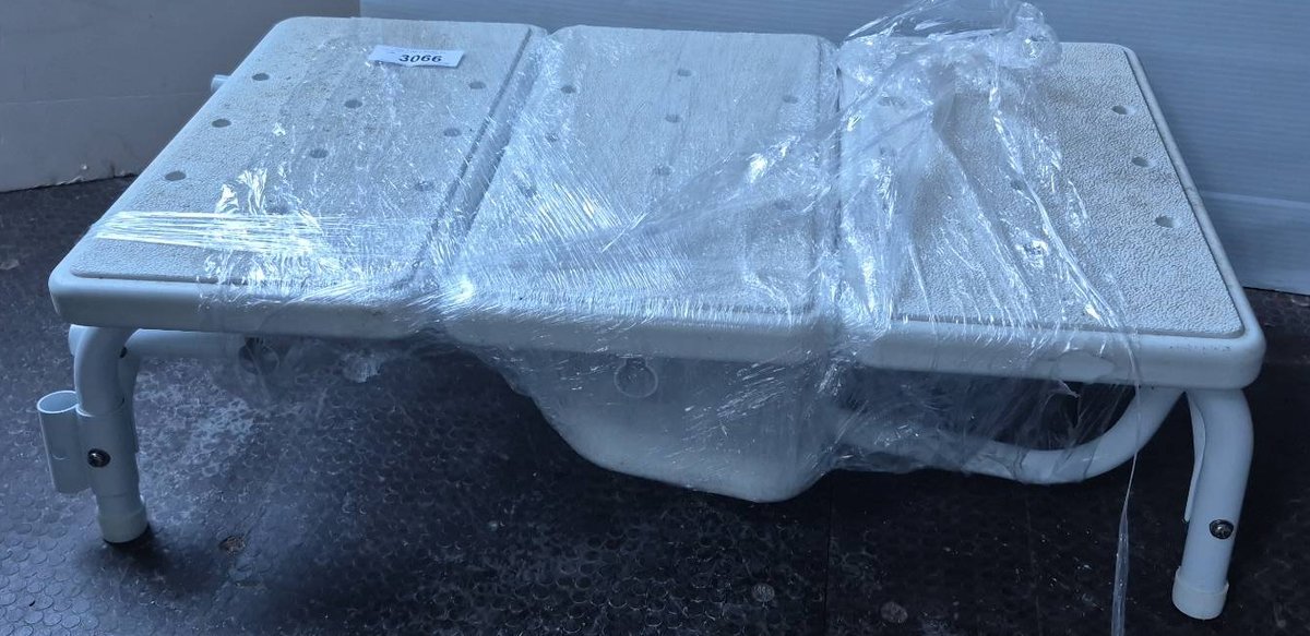 Plastic and Metal Adjustable Bath Transfer Bench