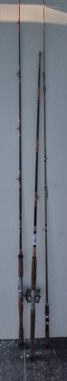 Pair Mohawk Rods With Reel and Accessories