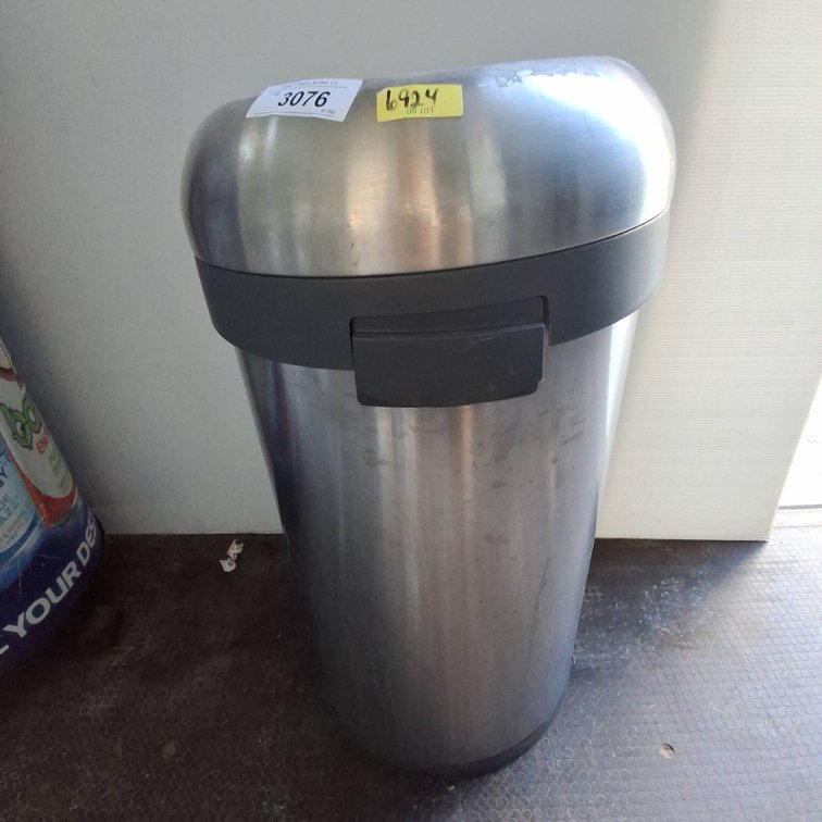 Stainless Steel Trash Can 14x27 Inch