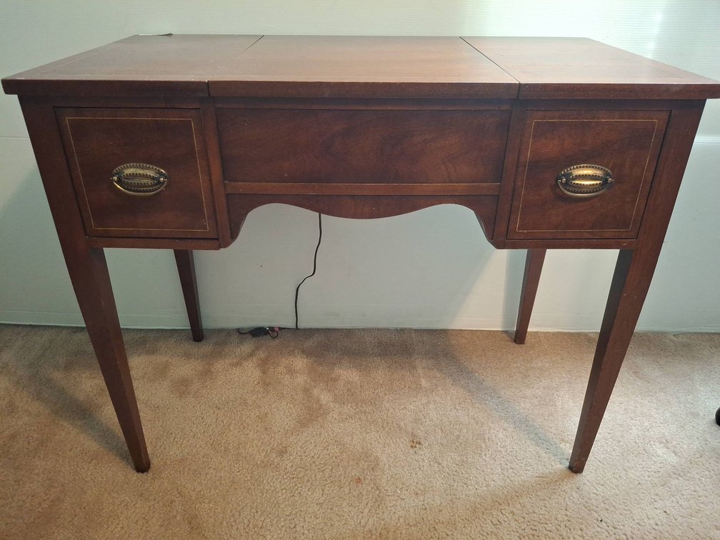 Fallon & Hellen Vanity Table with Mirror 36"x19"x30"