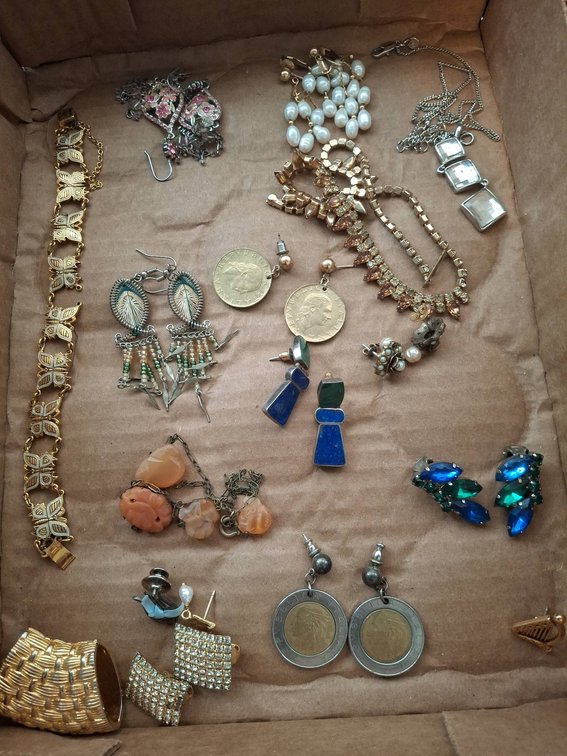 Costume Jewelry Earrings and Bracelets