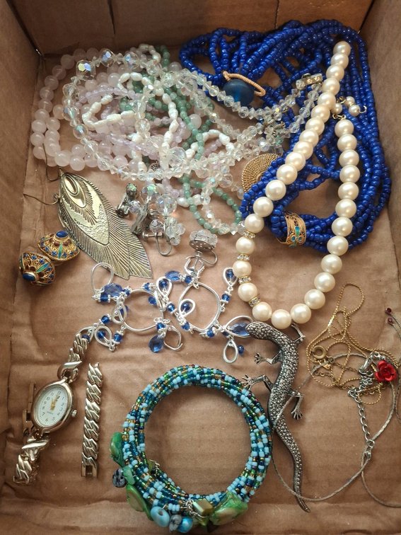 Costume Jewelry and Quartz Watch Lot