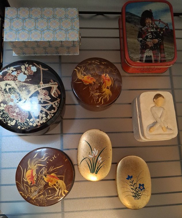 Decorative Boxes And Tins Lot