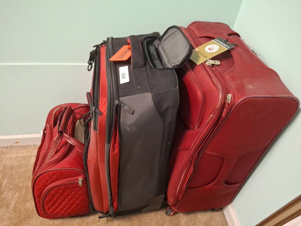 Samsonite, Eagle Creek & Red Luggage Bags