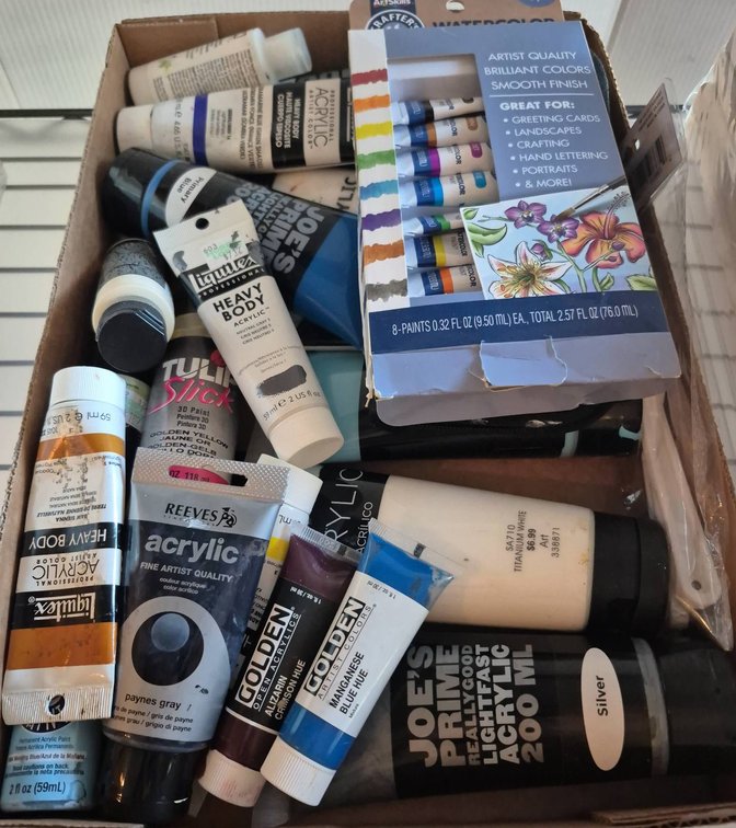 Acrylic and Watercolor Paints