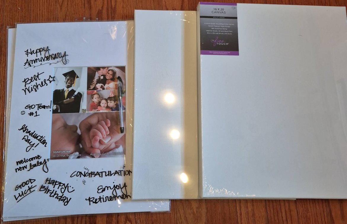 The Fine Touch 16x20 Canvas Multi-Pack & Photos