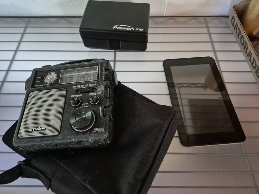 Eton FR-300 Radio, Tablet, PowerLine Adapter Set