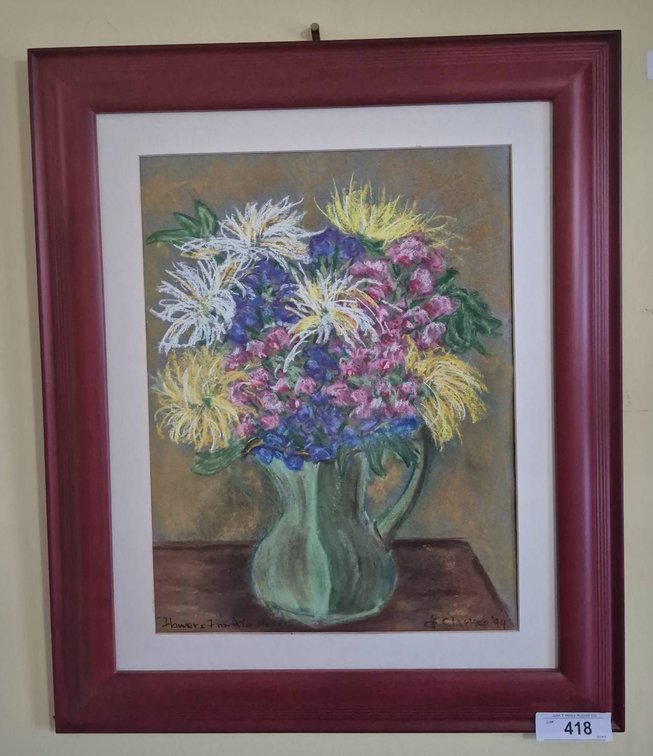 Flowers From Nature Art by L. Clarke '94