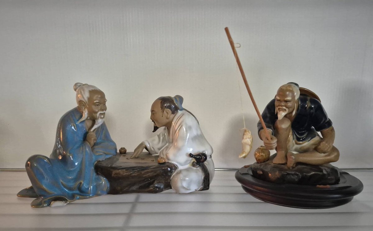Sihwan Artistic Ceramic Figurine Set