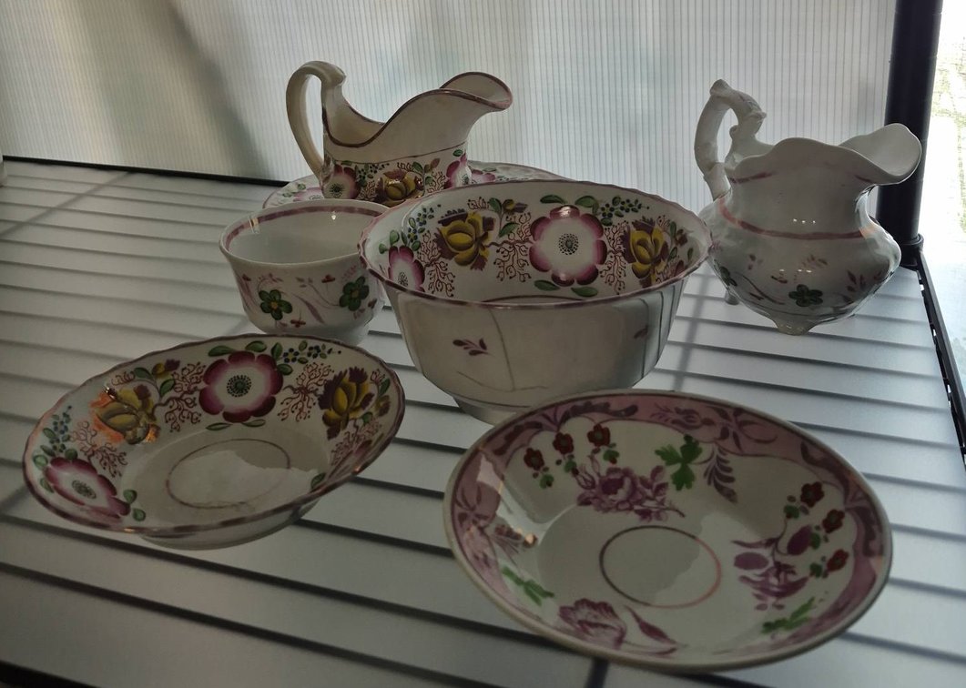 Floral Ceramic Dishware Collection
