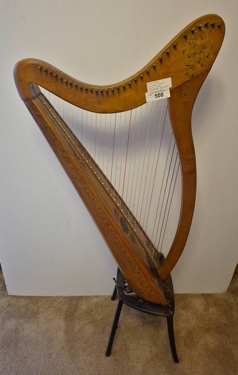 Clark Irish Harp by Clark Harp Mfg Co Syracuse NY