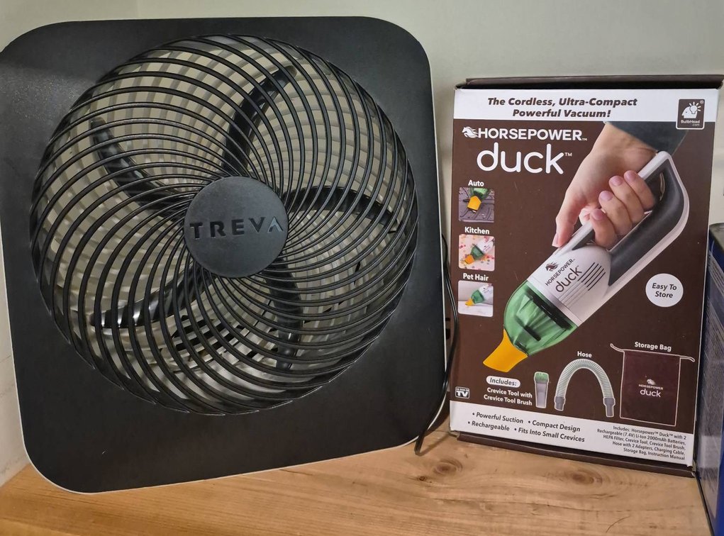 Treva Fan and Horsepower Duck Vacuum Bundle