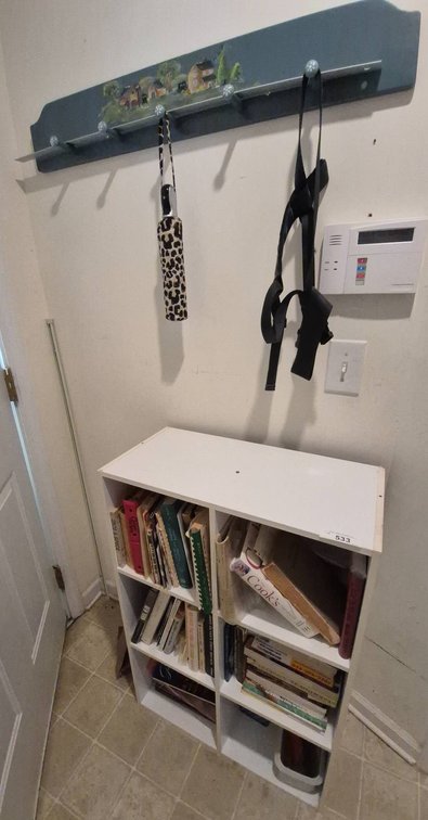 Bookshelf With Assorted Cookbooks Collection