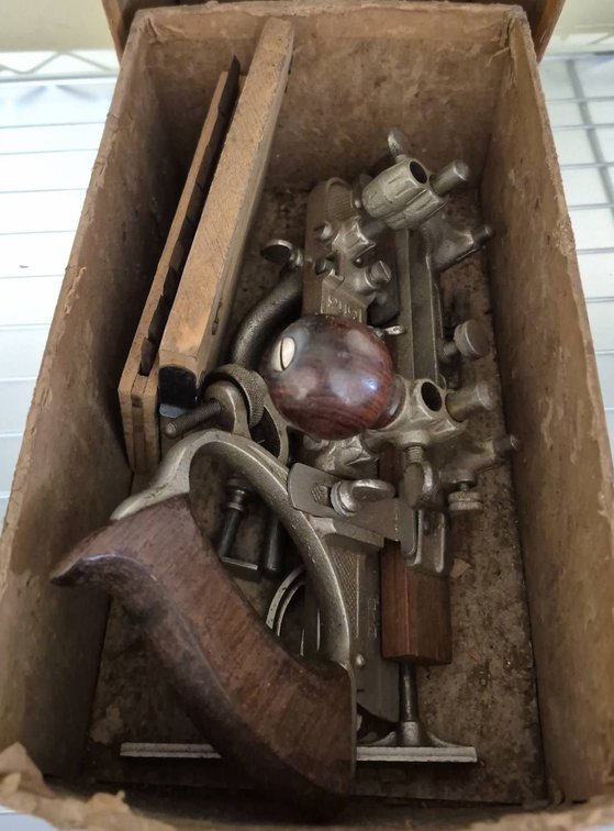 Stanley 45 Combination Plane With Cutters Boxed