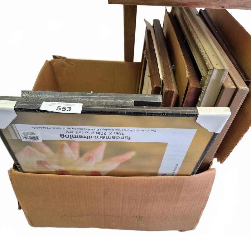 Photo Frames and Mats Lot