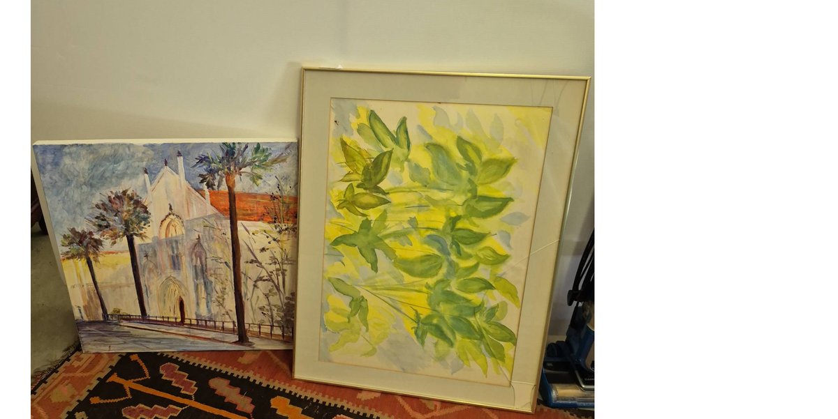 Framed Paintings, 38x30 Largest