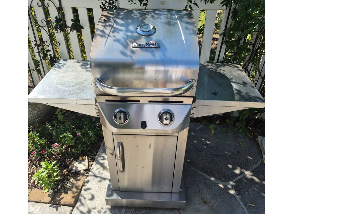 Char-Broil Stainless Steel Gas Grill with Tank
