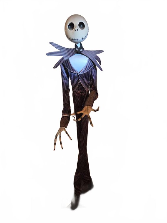 1-6.5 Ft Animated Jack Skellington Figure - Little Spider Creations Pickup