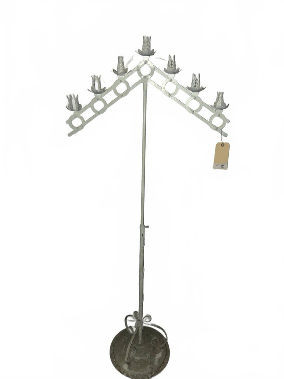 12-64" Tall Metal Halloween Candelabra Decor - Little Spider Creations Pickup