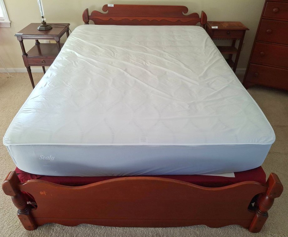 9 - Sealy Posturepedic Queen Size Bed and Mattress