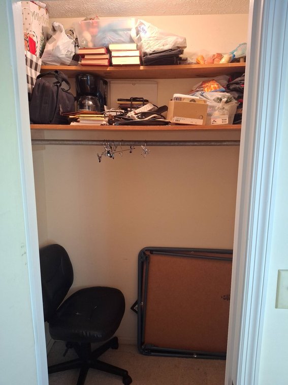 44 - Contents of closet..Office and Household Lot