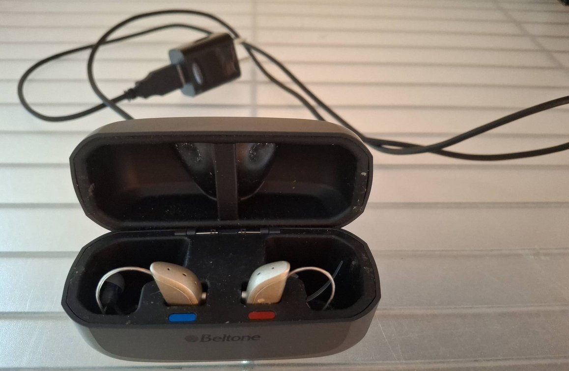 49 - Beltone Rechargeable Hearing Aids with Case