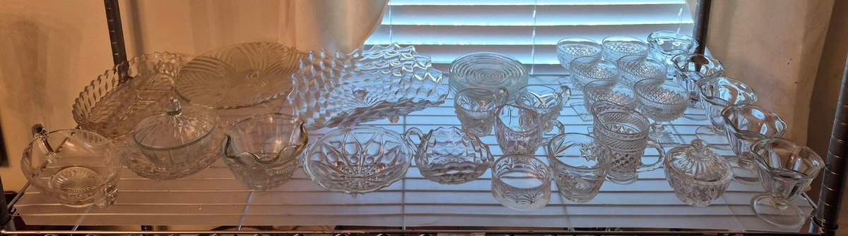 139 - Glass Serving and Tableware Lot