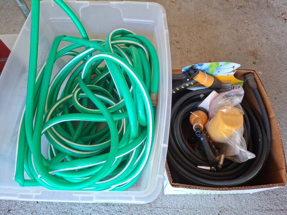 317 - Garden Hoses and Spray Nozzles