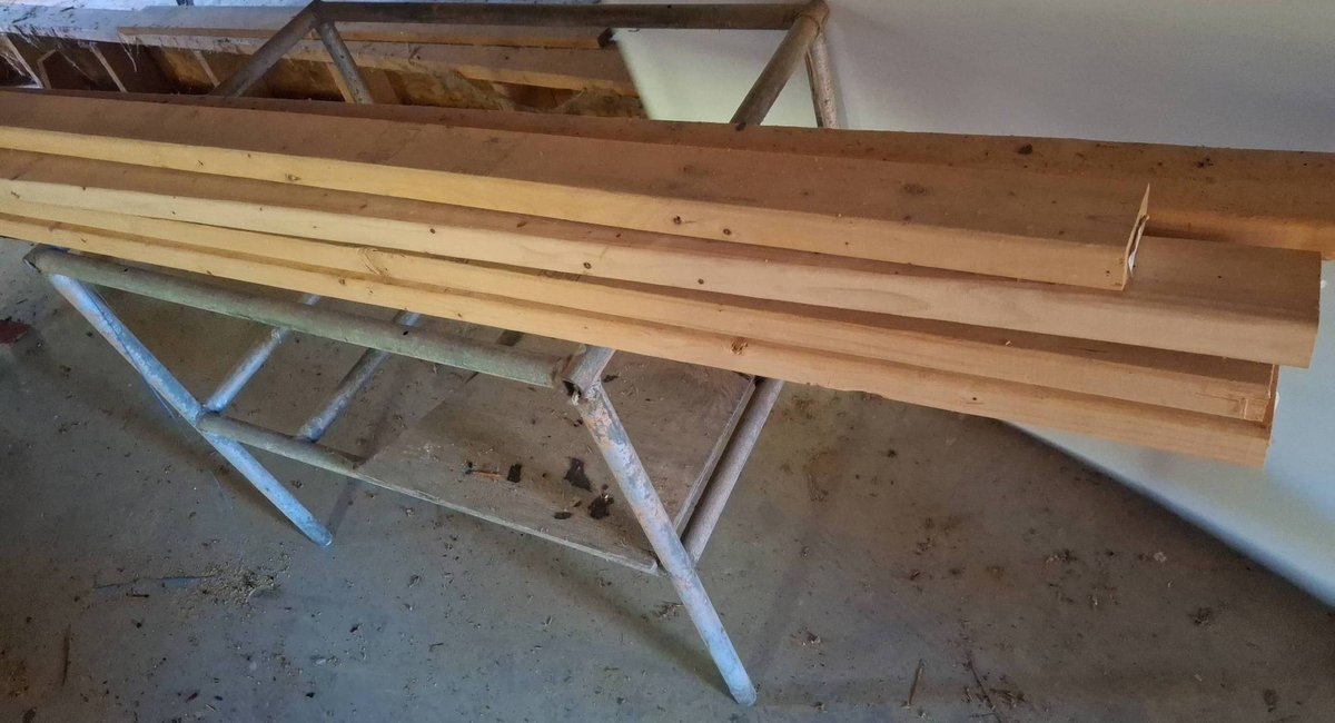 355 - Dimensional Lumber and Sawhorse Stand