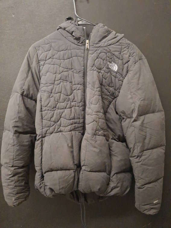 The North Face Womens XL Black Hooded Jacket
