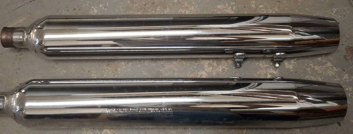 Harley-Davidson Exhaust System 65538-95A Pair